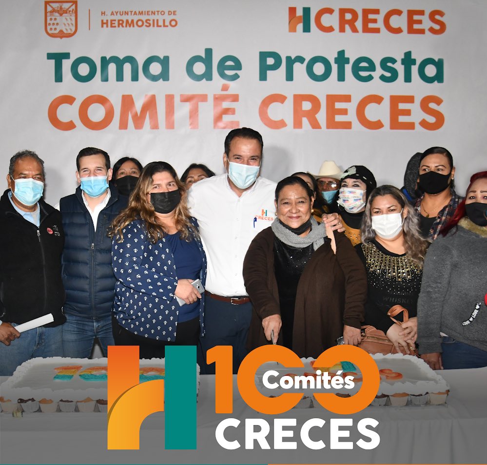 Celebra Toño
Astiazarán 100 Comités CRECES en Hermosillo