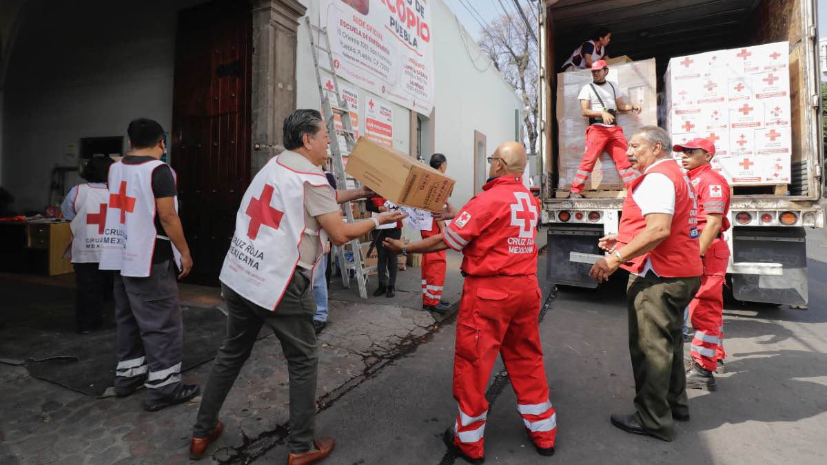Enviará Cruz Roja Hermosillo 22 toneladas de ayuda para
afectados por 