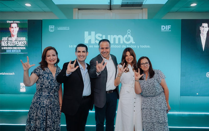 Lanzan Plan H Suma para fortalecer la inclusión de
personas con discapacidad en Hermosillo