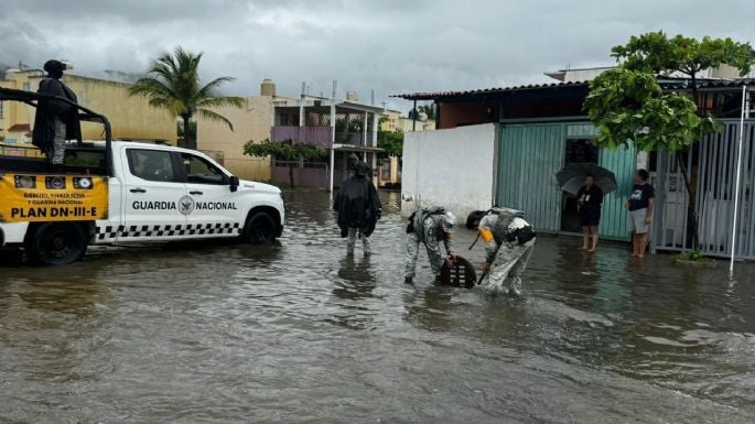 Guardia
Nacional activa Plan DN-III-E para Guerrero por tormenta tropical Dalila