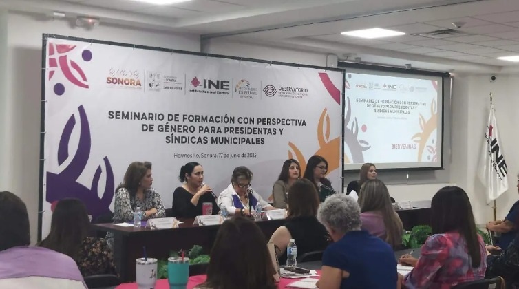 Fortalecen gestión de mujeres en alcaldías y sindicaturas
con seminario en Sonora