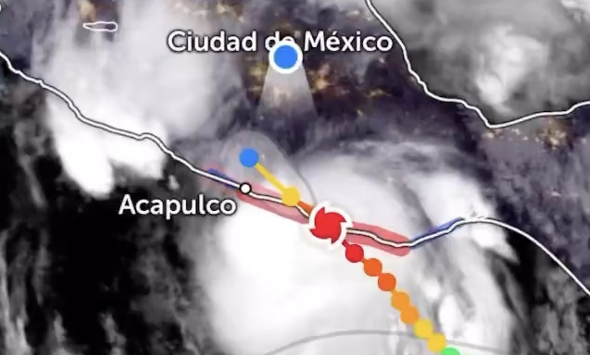 Erick toca tierra como categoría 3 en Pinotepa Nacional,
Oaxaca