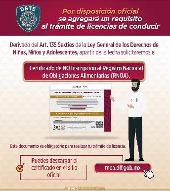 Deudores alimentarios de Veracruz no podrán tramitar la
licencia para conducir